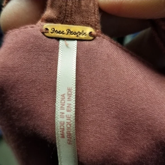 Free People angel flutter cross tie gauzy short sleeve top - Picture 13 of 14